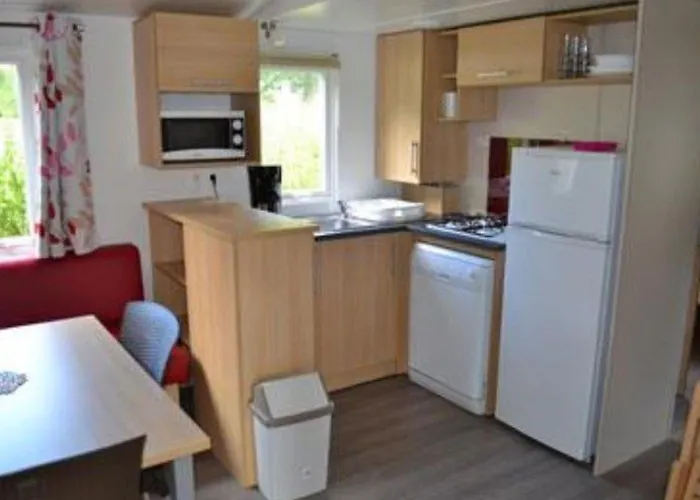 Mobil Spacieux 4 Avec Terrasse - Api-1-52-326 *